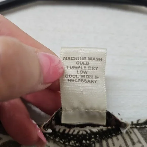 Wowmns Sz Small Y2K Forever 21 Babydoll Dress Brown Stretch Retro Hippie - Picture 5 of 7